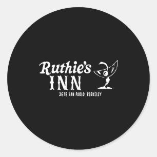 Ruthies Inn Berkeley California  Classic Round Sticker
