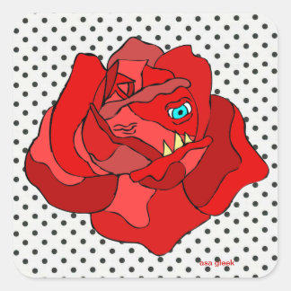 Ruthless Rose Sticker