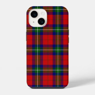 Ruthven tartan red green blue plaid iPhone 14 case