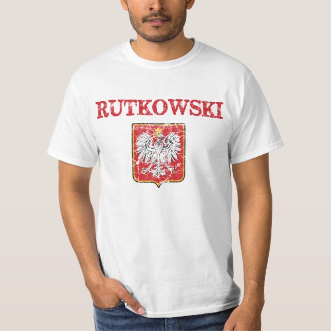 Rutkowski Surname T-Shirt (Front)