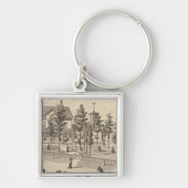 Rutland in Vermont Key Ring (Front)