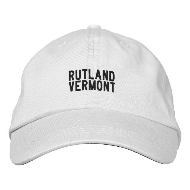 Rutland Vermont Hat (Front)