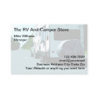 RV and Camper Store Business Card 