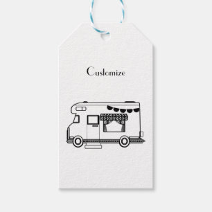 RV Camper Caravan Thunder_Cove Gift Tags