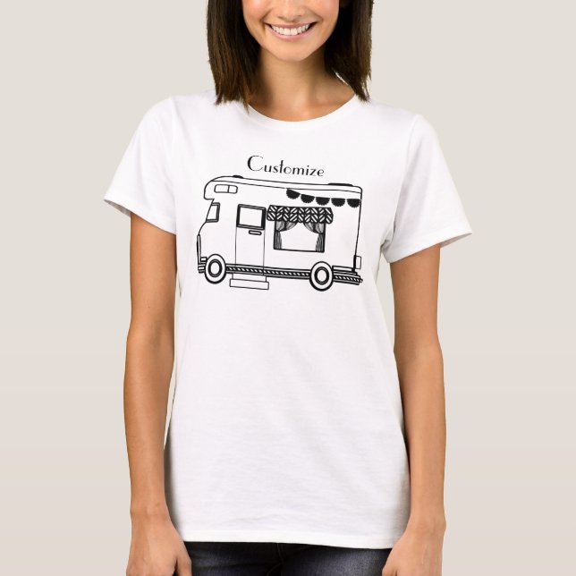 RV Camper Caravan Thunder_Cove T-Shirt (Front)