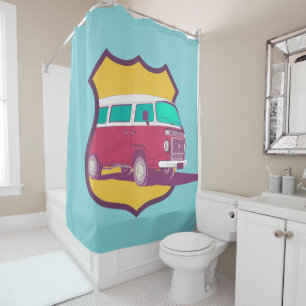 RV Camper Life Shower Curtain