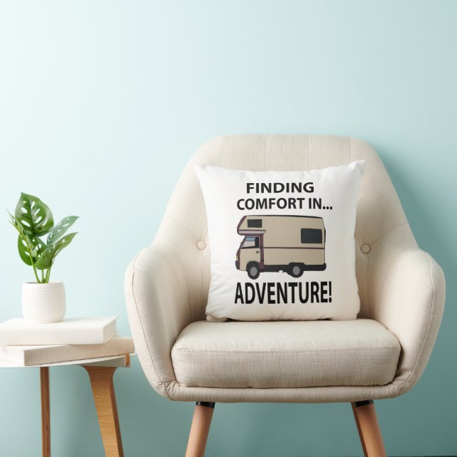 RV Camping Adventure Rving Cushion (Chair)