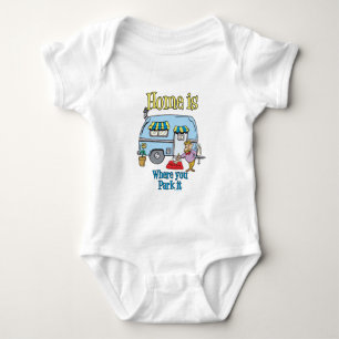 Rv Camping Baby Bodysuit