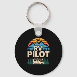 Rv camping camper road trip rv pilot adventure key ring