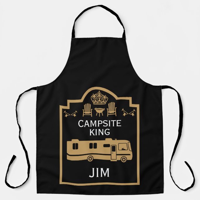 RV Camping King USA Apron (Front)