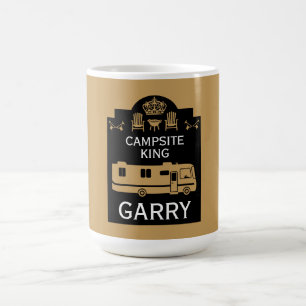 RV Camping King USA Coffee Mug