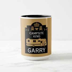 RV Camping King USA Mug