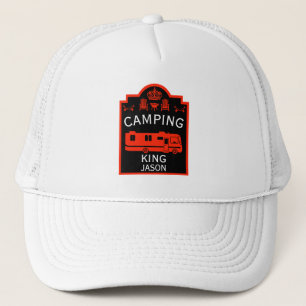 RV Camping King USA Trucker Hat