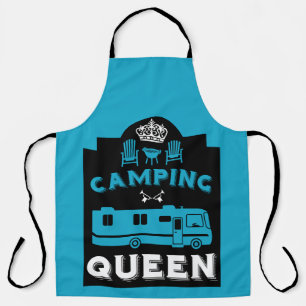 RV Camping Queen USA Apron