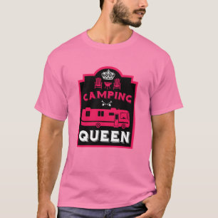RV Camping Queen USA T-Shirt