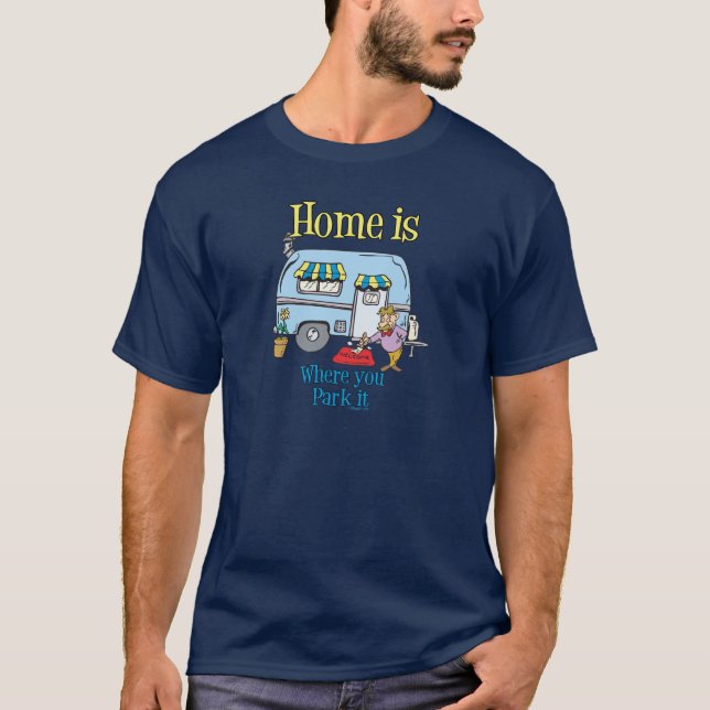Rv Camping T-Shirt (Front)