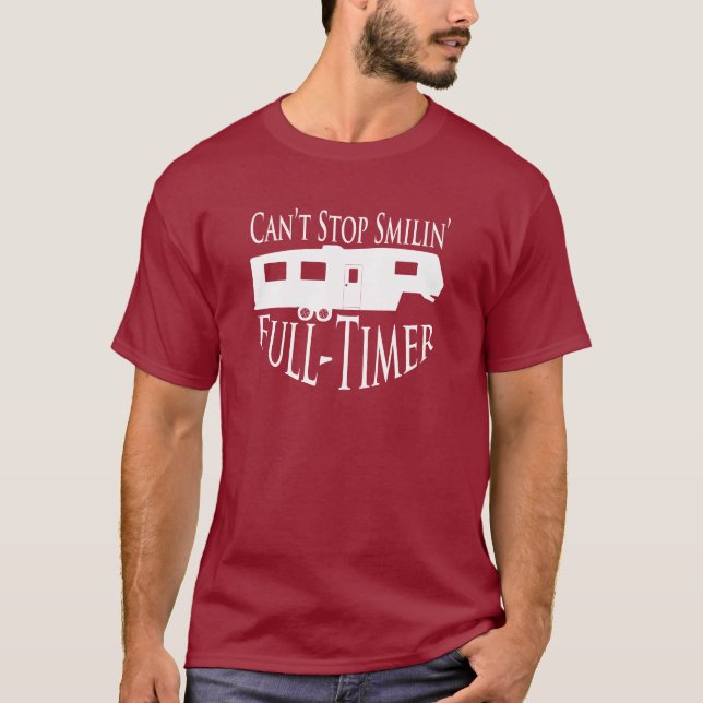 RV Fulltimer - 5th Wheel T-Shirt (Front)