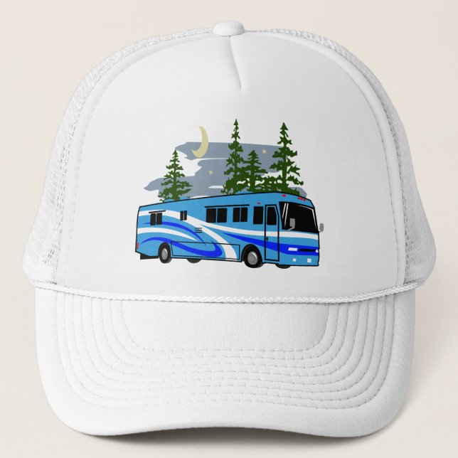 RV Motorhome Trucker Hat (Front)