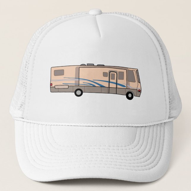 RV Motorhome Trucker Hat (Front)