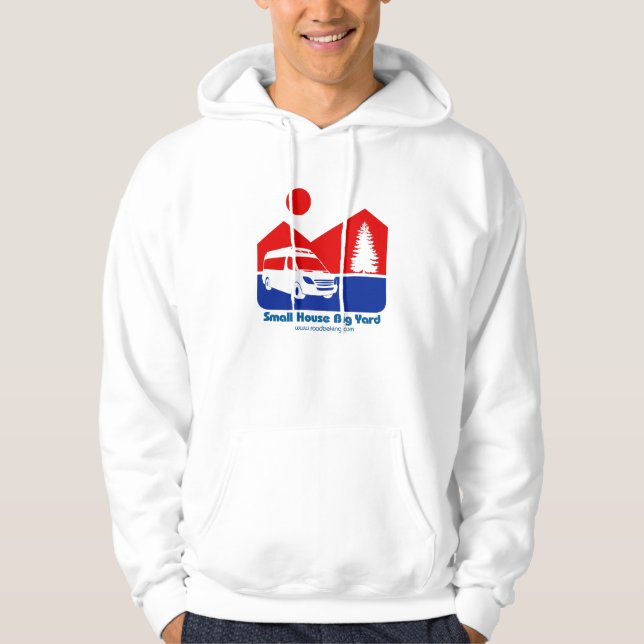 RV Roadtrek Sweatshirt - Small House Big Yard (Front)