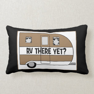 "RV There Yet?" - "Rollin', Rollin', Rollin..." Lumbar Cushion