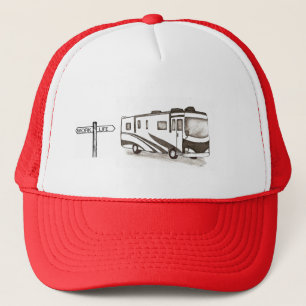 RV work/life Trucker Hat
