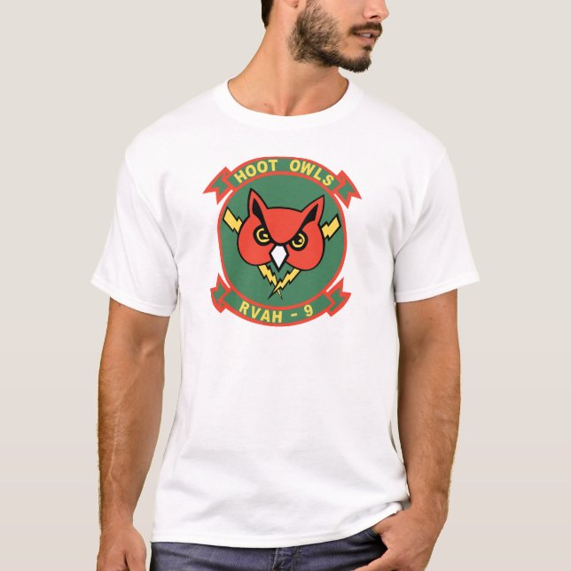 RVAH-9 Hoot Owl T-Shirt (Front)
