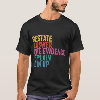 Rvegas Basball Fan Writing Strategy Funny Text T-Shirt