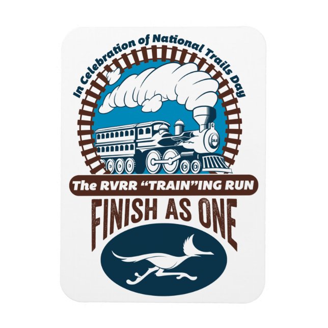 RVRR "Train"ing Run Magnet (Vertical)