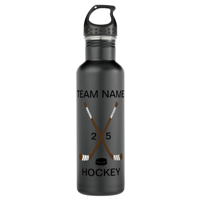 RWA Sportswear - Custom Hockey Team 710 Ml Water Bottle (Front)