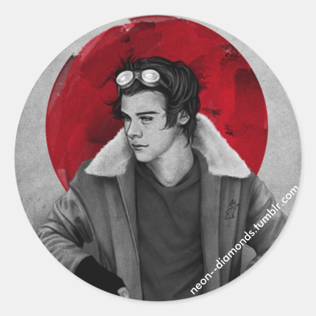 RWAC-H CLASSIC ROUND STICKER (Front)