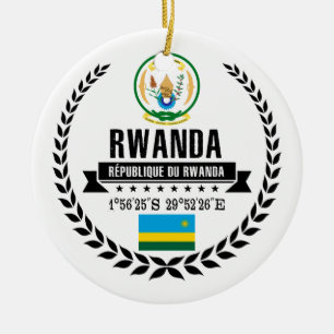 Rwanda Ceramic Tree Decoration
