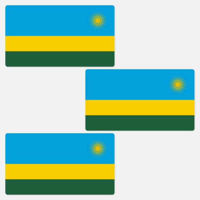 Rwanda Flag (Group)