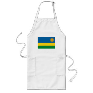 Rwanda Flag Apron