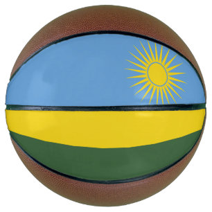 Rwanda flag basketball