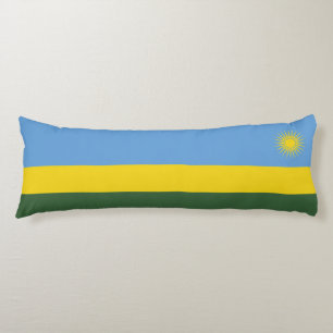 Rwanda flag body cushion