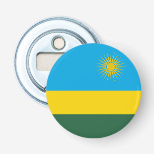 Rwanda Flag Bottle Opener