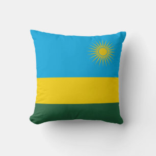 Rwanda Flag Cushion