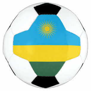 Rwanda Flag Soccer Ball