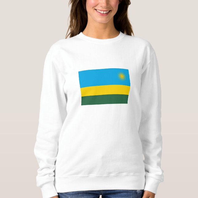 Rwanda Flag Sweatshirt (Front)