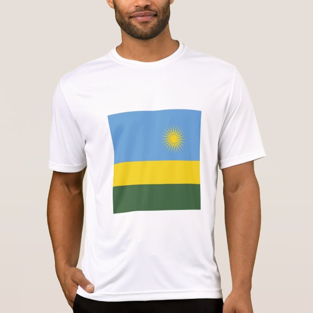 Rwanda flag T-Shirt (Front)