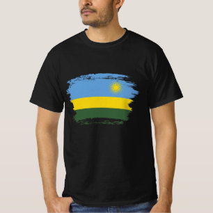 Rwanda flag T-Shirt