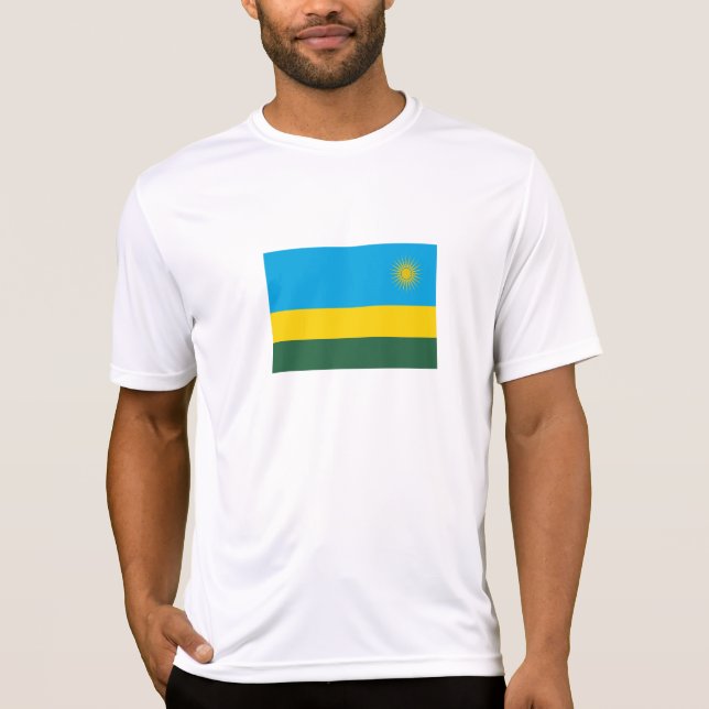 Rwanda Flag T-Shirt (Front)