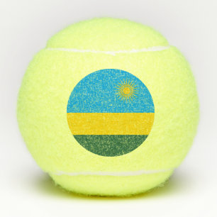 Rwanda Flag Tennis Balls
