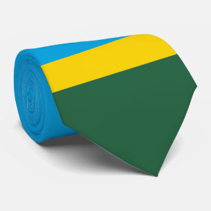 Rwanda Flag Tie
