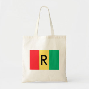 Rwanda Flag Tote Bag