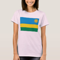 Rwanda Flag x Map T-Shirt