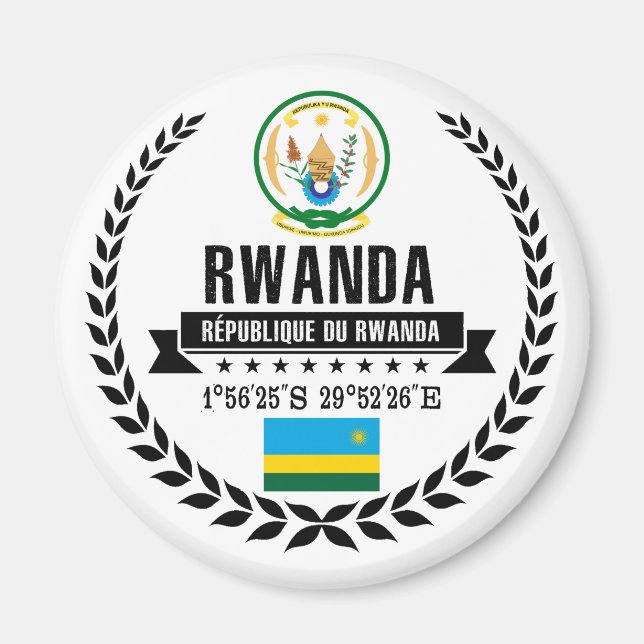 Rwanda Magnet (Front)