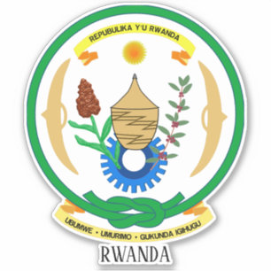 Rwanda National Coat Of Arms Patriotic