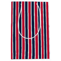 RWB Baseball Coordinating Stripes 1-GIFT BAG M